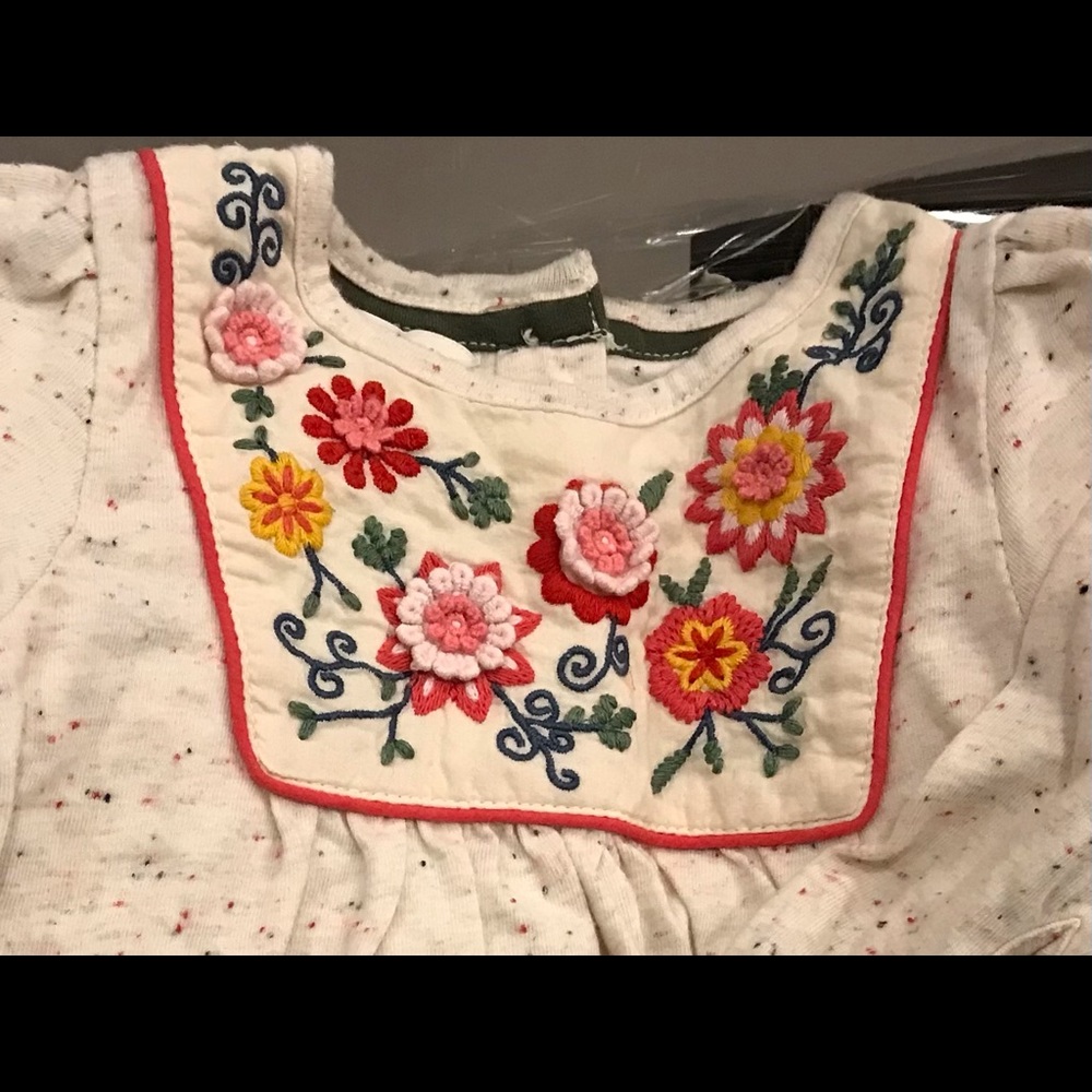 Girls MONSOON long sleeve shirt. SIZE 3-6 Months - Picture 2 of 9